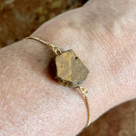 Load image into Gallery viewer, Mono midi bracelet raw tiger eye
