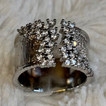 Ladda upp bild till gallerivisning, Vintergatan ring silver
