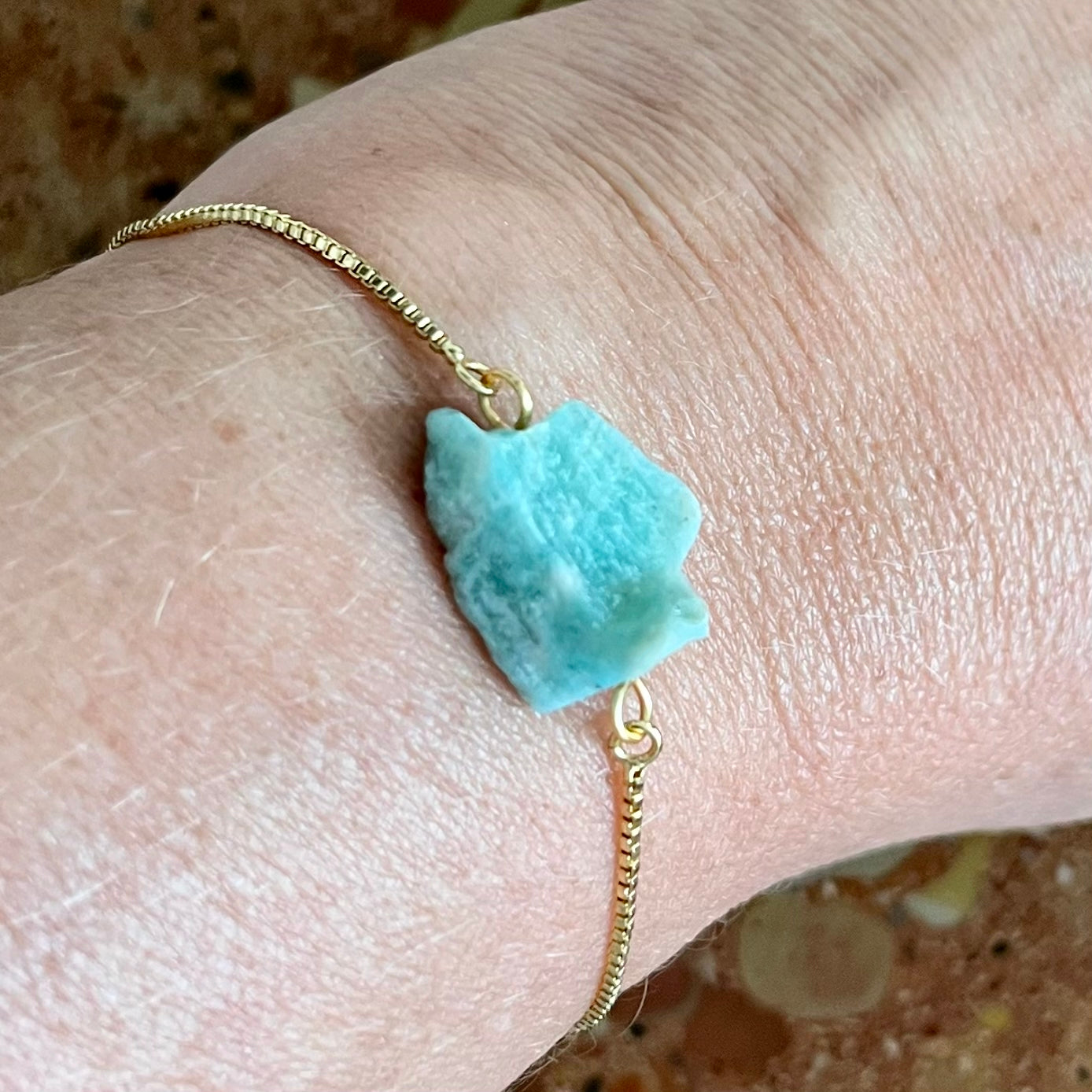 Mono midi bracelet amazonite