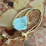 Load image into Gallery viewer, Mono midi bracelet blue-green fluorite
