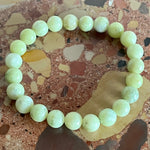 Ladda upp bild till gallerivisning, Armband pärlor citron jade
