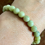 Ladda upp bild till gallerivisning, Armband pärlor citron jade
